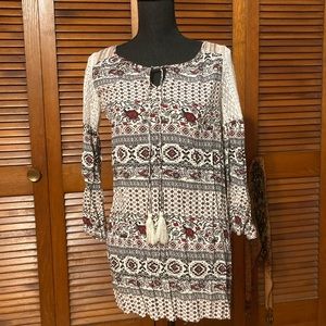 Rotten tomatoes boho like tunic top